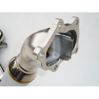 05+ MT LGT / 08+ WRX/STi Polished Divorced Waste Gate Downpipe