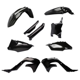 21-23 Kawasaki KX450X Powerflow Body Kit - Black