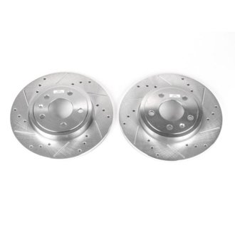 Evolution Performance Drilled And Slotted Rotor Pair