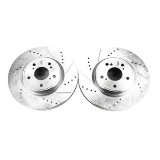 Evolution Performance Drilled And Slotted Rotor Pair