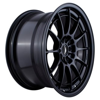 NT03+M 18x9.5 5x114.3 40mm Offset 72.6mm Bore Black Wheel G35/350Z *MOQ 40 Wheels*