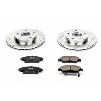 Z23 Daily Driver Carbon-Fiber Ceramic Brake Pad and Drilled & Slotted Rotor Kit