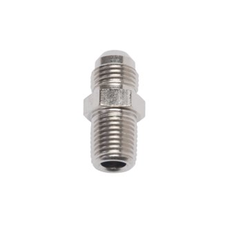 Performance -6 AN to 1/4in NPT Straight Flare to Pipe (Endura