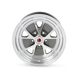 Styled - 15x7 - 5x4.5 - 4.25 BS - Charcoal/Machined
