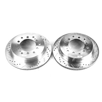 Evolution Performance Drilled And Slotted Rotor Pair