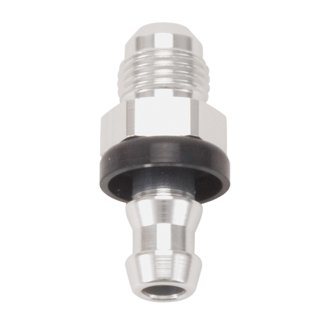 Performance -6 AN Male to 3/8in Barb (Clear anodized finish