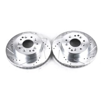 Evolution Performance Drilled And Slotted Rotor Pair