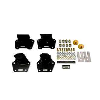 HANGER KIT | 4 INCH DROP (FRONT AND REAR HANGERS