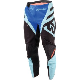 25 Arkon Nitrus Pants Blue/Black/Hyper Orange Youth Size - 22