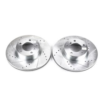 Evolution Performance Drilled And Slotted Rotor Pair