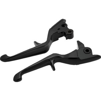 Trigger Lever Set 08-13 Touring Cable Gloss Black