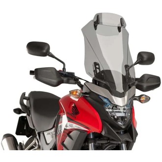 Touring Windshield With Visor Smoke