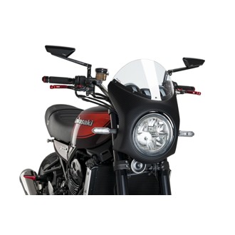Retro Semi Fairing Clear