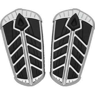 Spear Floorboard Insert Passenger Indian Chrome