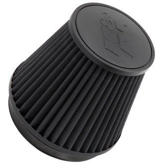 Universal Rubber Filter Round Tapered 6in Flange ID x 7.5in Base OD x 5.25in Top OD x 6in Height