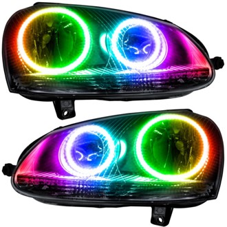 Oracle 06-10 Volkswagen Jetta SMD HL - Chrome - ColorSHIFT