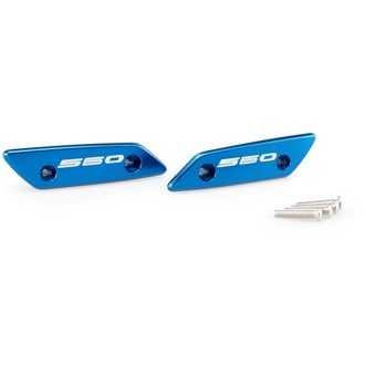 Rearview Mirrors Caps Blue