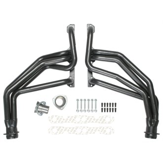 UNCOATED LONG-TUBE E.O. HEADERS; 67-91 GM TRUCKS, MOTORHOMES; 283-400 NO A.I.R.