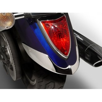 07-15 Yamaha XVS1300A V Star 1300/Tourer Rear Fender Tips 1pc