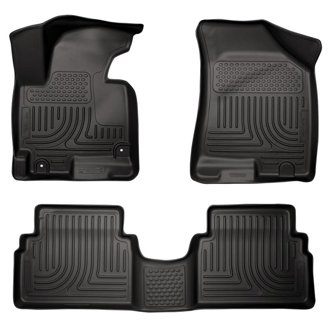 11-12 Kia Sportage WeatherBeater Combo Black Floor Liners