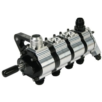 T3 Series 4 Stage Dry Sump Oil Pump - Tri-Lobe - Left Side - 1.200 Pressure