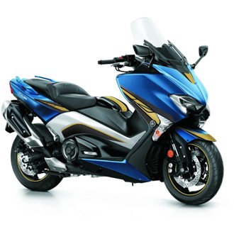 Stickers Kit For Scooter/Motorbike Blue