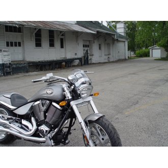 Fits 52-56 mm. O.D. Flyscreen-Chrome Lt. Tint