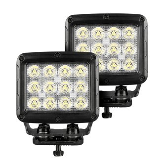 Bright Series - Square 5" Rectangular LED Flood Lights, Pair