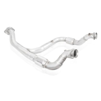 15-18 F-150 3.5L Downpipe 3in High-Flow Cats Y-Pipe Factory Connection