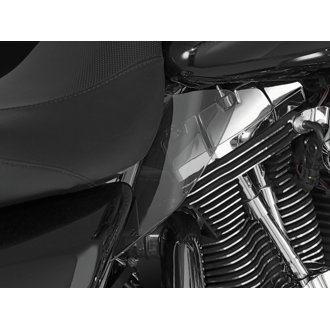 Saddle Shields Heat Deflectors 97-07 Touring Smoke