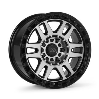 Trail-Tracker 17x8.5 / 6x139.7 BP / ET0 / 106.1mm Bore - Matte Black Machined Wheel