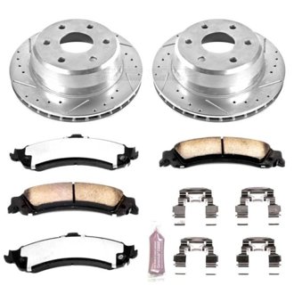 Z36 Truck and SUV Carbon-Fiber Ceramic Brake Pad and Drilled & Slotted Rotor Kit