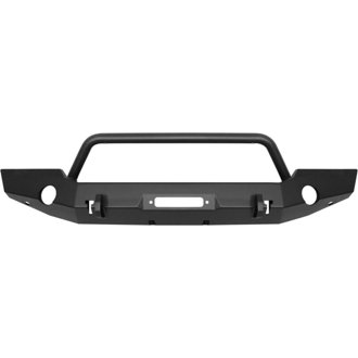 WJ2 Full Width Front Bumper w/Bull Bar