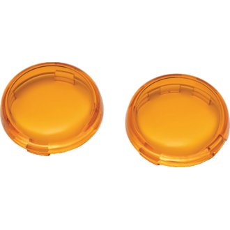 Bullet Style Lens For Harley-Davidson Amber