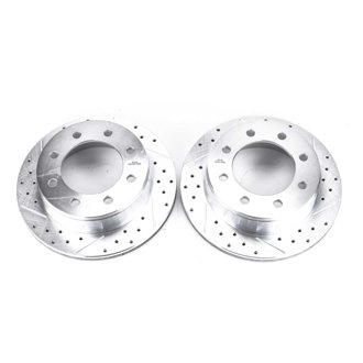 Evolution Performance Drilled And Slotted Rotor Pair