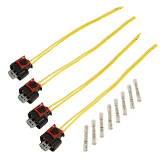 2017+ Chevy/GM L5P Injector Connector Pigtail Kit - 4 Pack