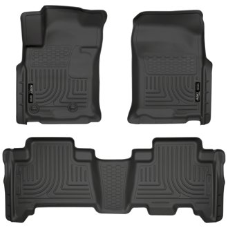 10-12 Toyota 4Runner/Lexus GX460 WeatherBeater Combo Black Floor Liners