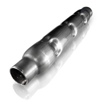 2in CHAMBERED ROUND MUFFLER (MILL FINISH