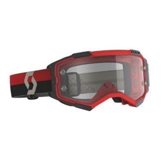 Scott Fury Goggle Red/Blk - Clear Works Lens