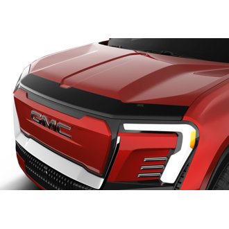 24-25 GMC Sierra EV Aeroskin Hood Protector - Smoke