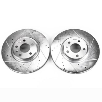 Evolution Performance Drilled And Slotted Rotor Pair