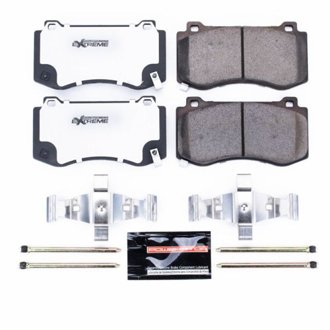 Z26 Performance Carbon-Fiber Ceramic Brake Pads with Hardware Kit