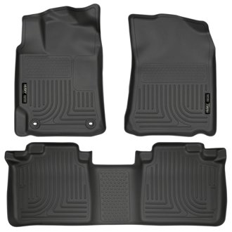 2012 Toyota Camry WeatherBeater Combo Black Floor Liners