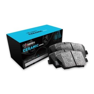 R1 84-06 Honda Civic Wagon Front Ceramic Brake Pads and Hardware Kit