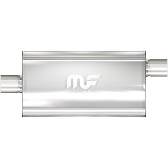 3.5 in/3.5 in Offset/Center; 5 in x 22 in x 11 in Body Muffler