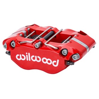 Wilwood Narrow Dynapro 4.75in Mount 1.12/1.12in Pistons .950in Disc - Red Caliper