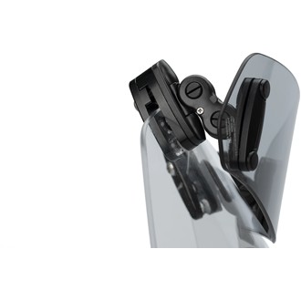 Multi-adjustable Visor Clip-on Smoke