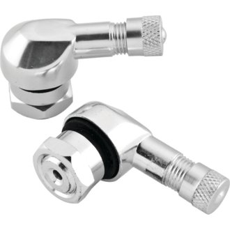 Valve Stem 2/Piece Pack Silver