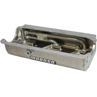 Donovan H/C 410 Small Block (w/Three Pick Ups) Sprint Car Dry Sump 6.5in Aluminum Oil Pan