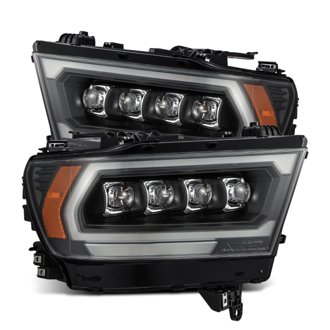 19-23 Dodge Ram 1500 (No Clsc/Ltd/TRX) NOVA-Series Proj. Headlights Black (Req. Converter